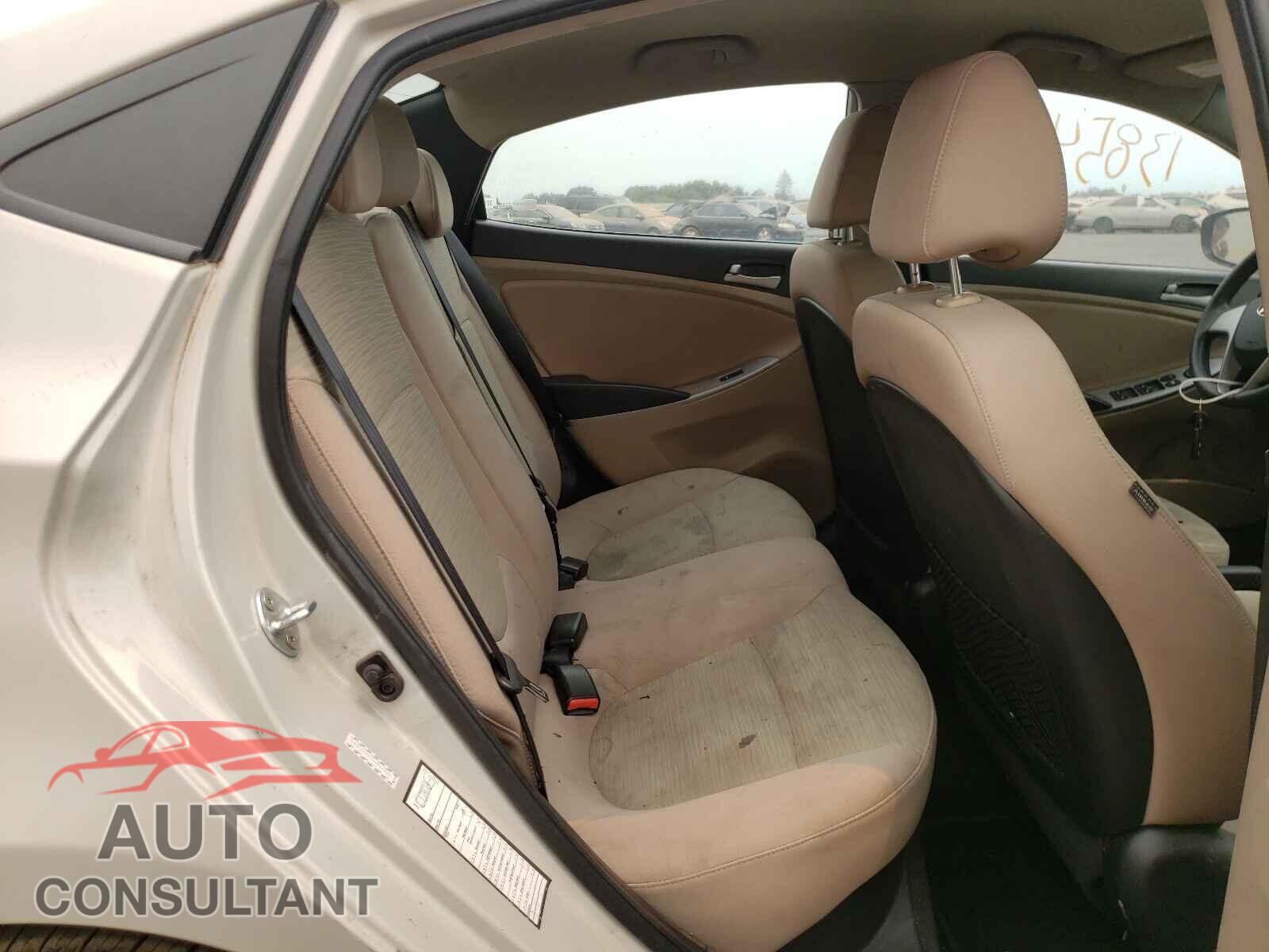 HYUNDAI ACCENT 2016 - KMHCT4AE4GU044703
