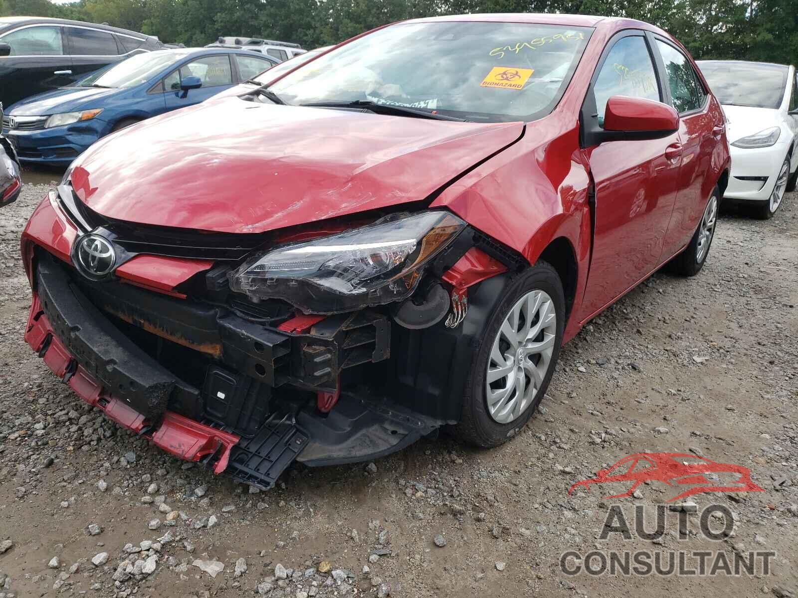 TOYOTA COROLLA 2017 - 2T1BURHE5HC771234