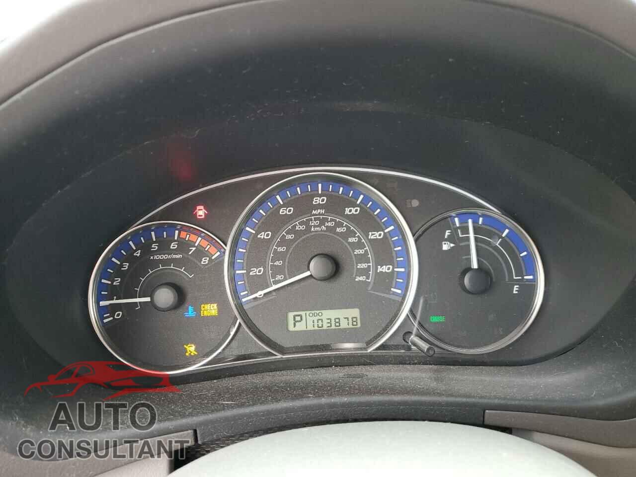 SUBARU FORESTER 2010 - JF2SH6DC0AH776030