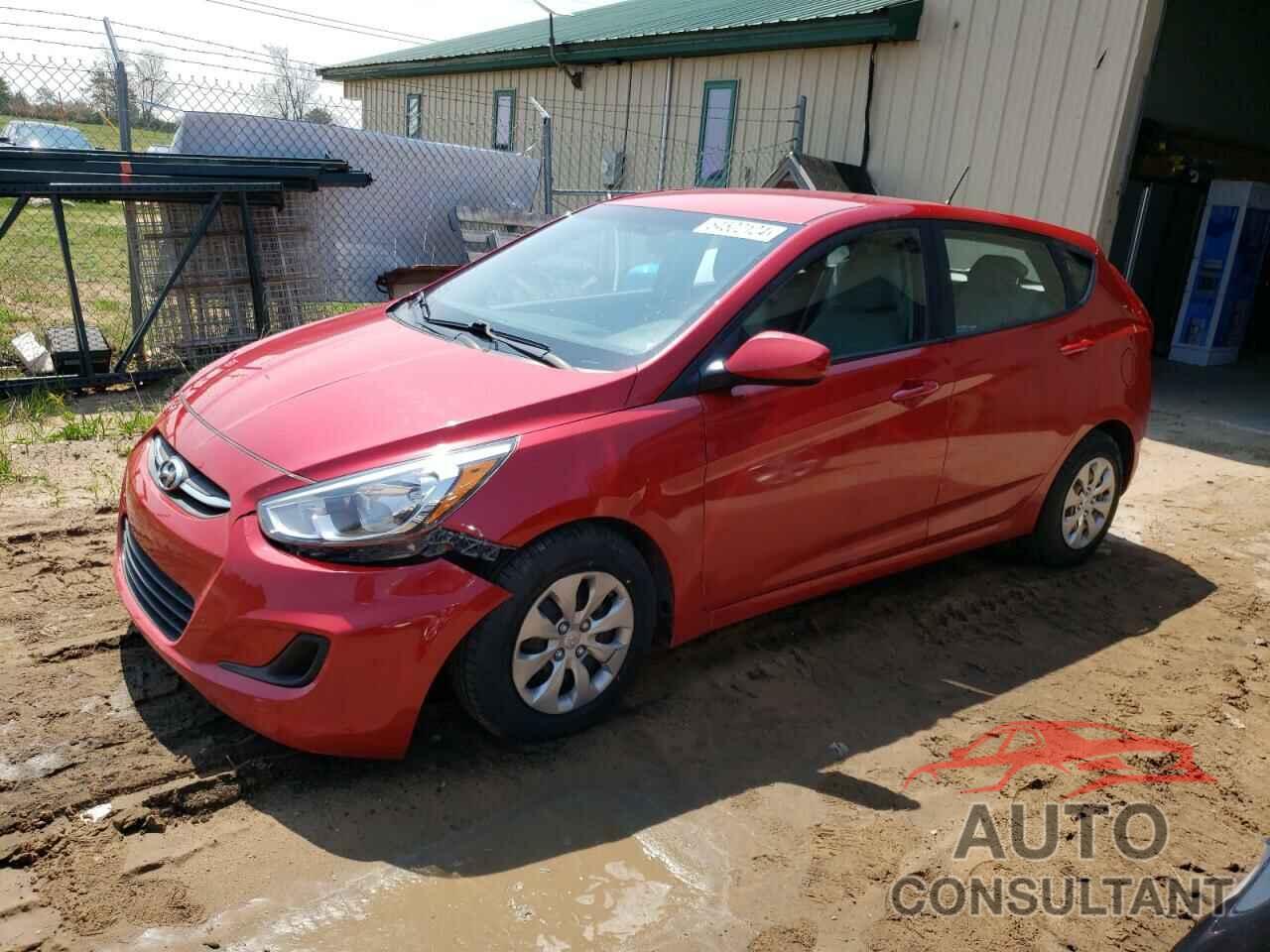 HYUNDAI ACCENT 2017 - KMHCT5AE6HU340507