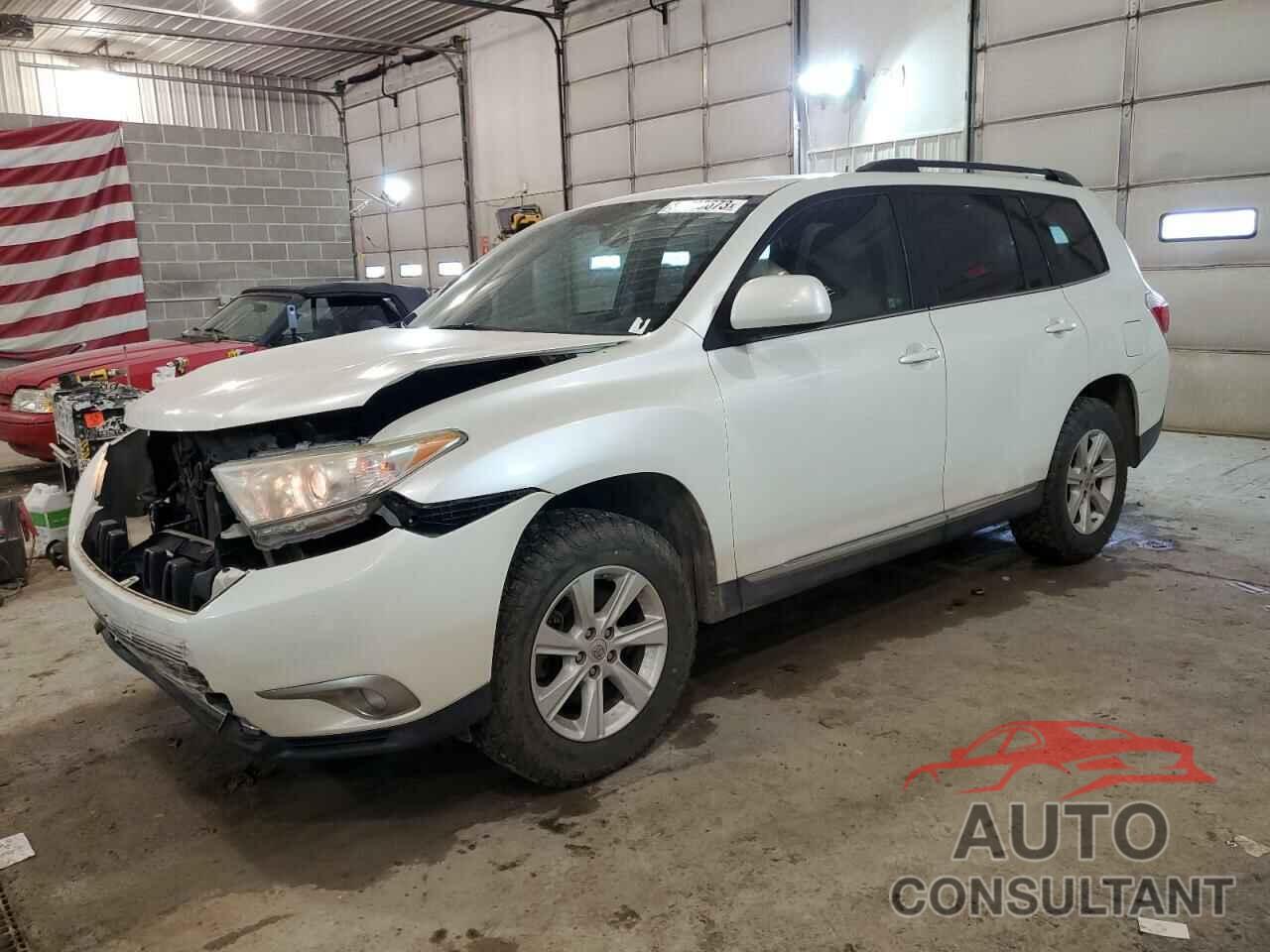 TOYOTA HIGHLANDER 2012 - 5TDZK3EH2CS087709