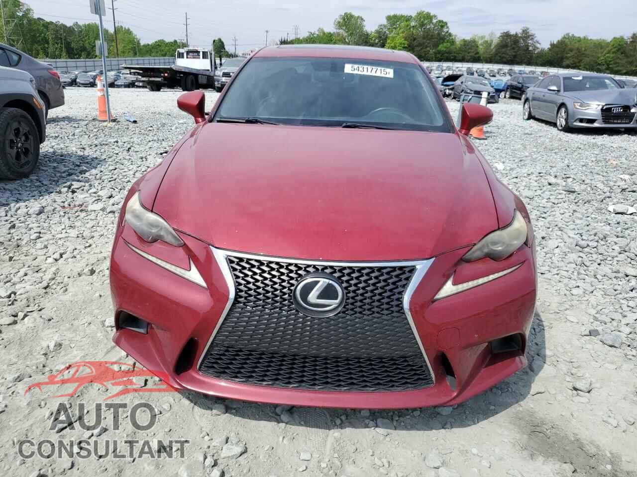 LEXUS IS 2014 - JTHBF1D27E5002555