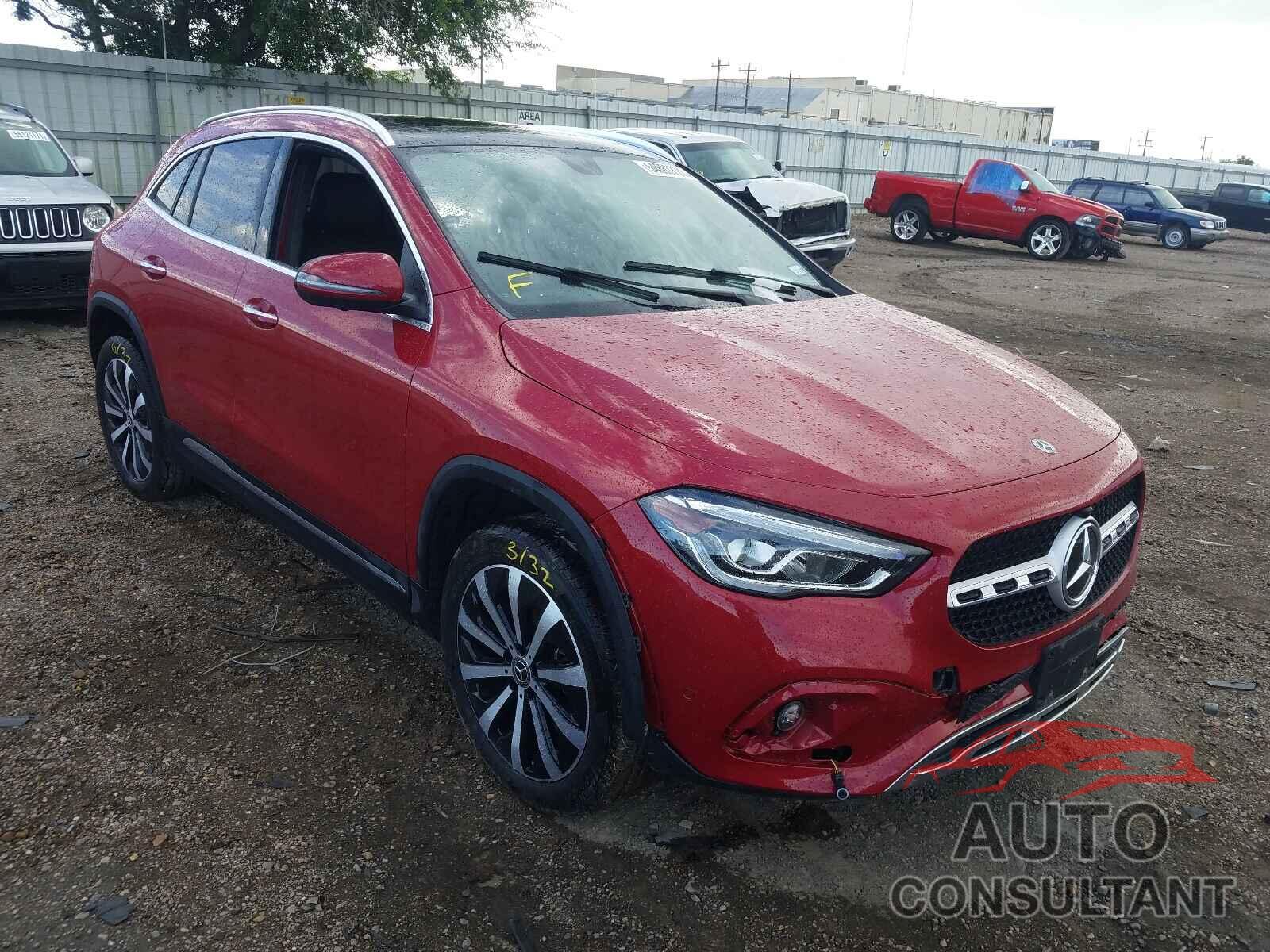 MERCEDES-BENZ GLA-CLASS 2021 - W1N4N4GB0MJ215842