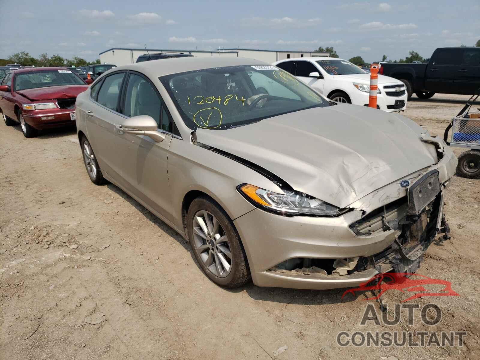 FORD FUSION 2017 - 3FA6P0H79HR120484