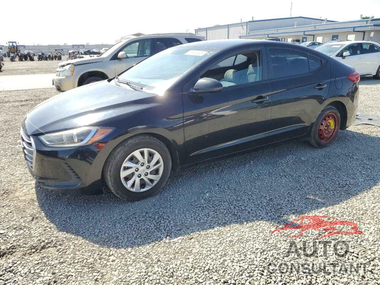 HYUNDAI ELANTRA 2017 - KMHD74LF2HU155895