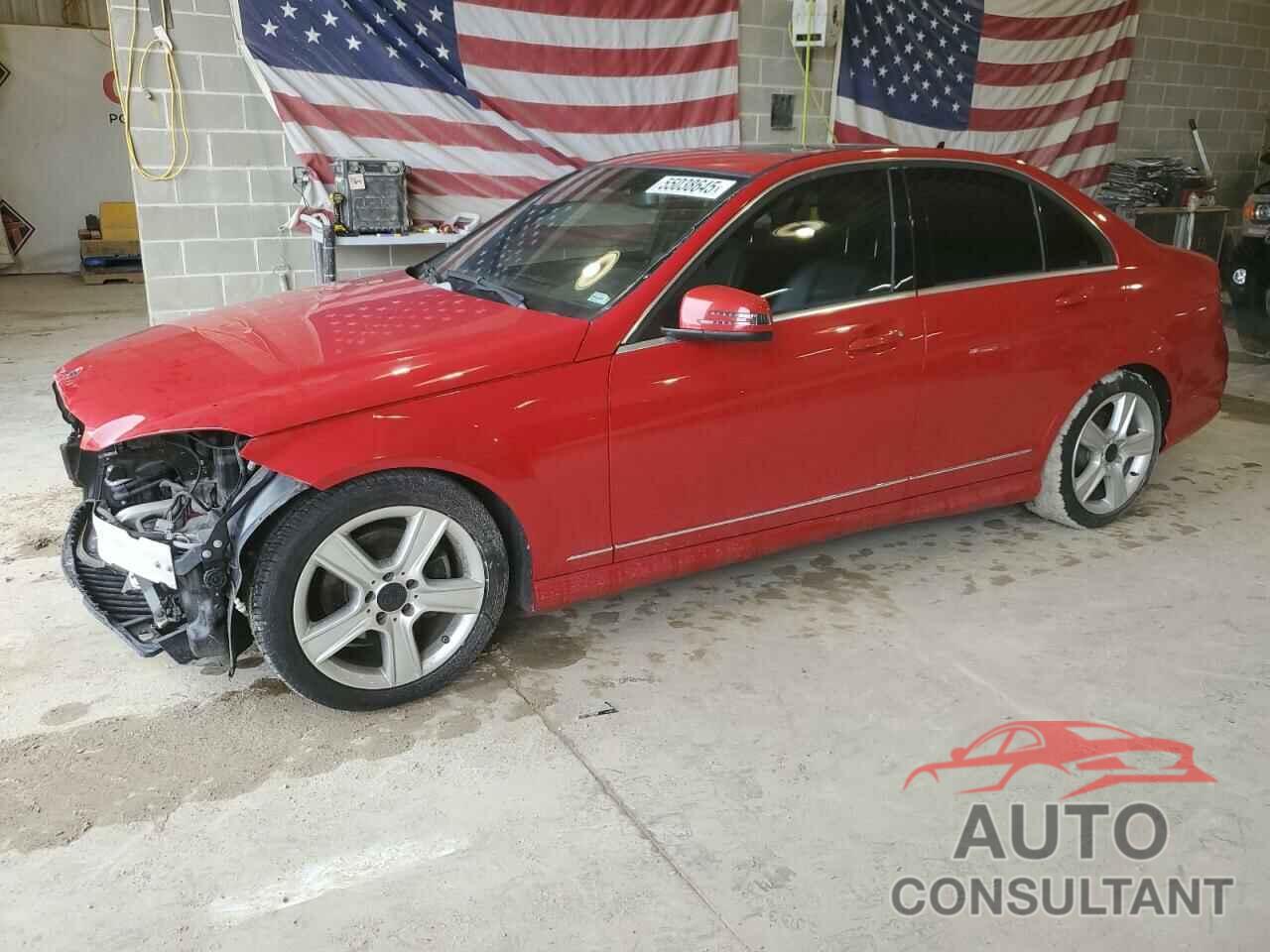 MERCEDES-BENZ C-CLASS 2011 - WDDGF8BB7BR164778