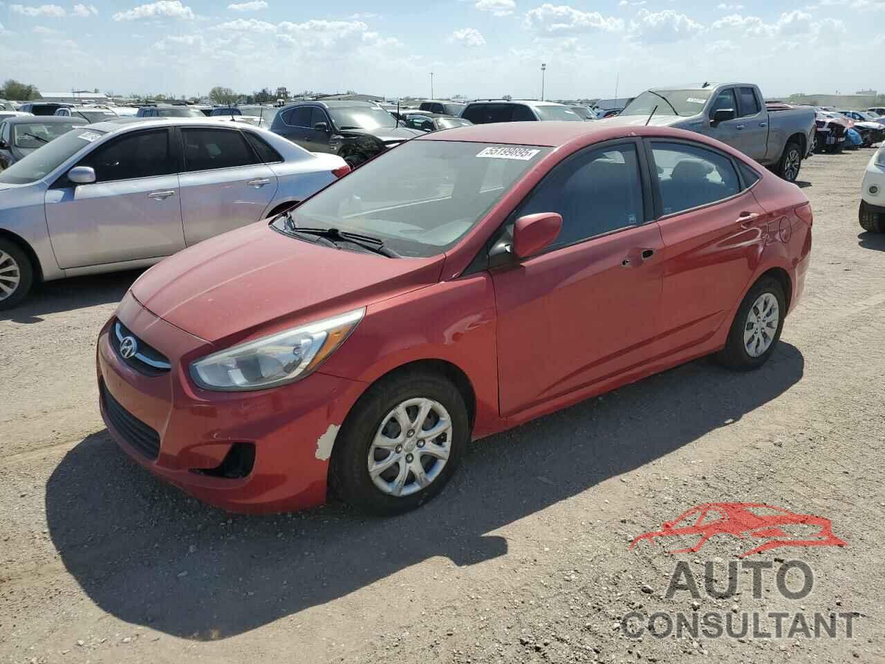HYUNDAI ACCENT 2015 - KMHCT4AE3FU826117