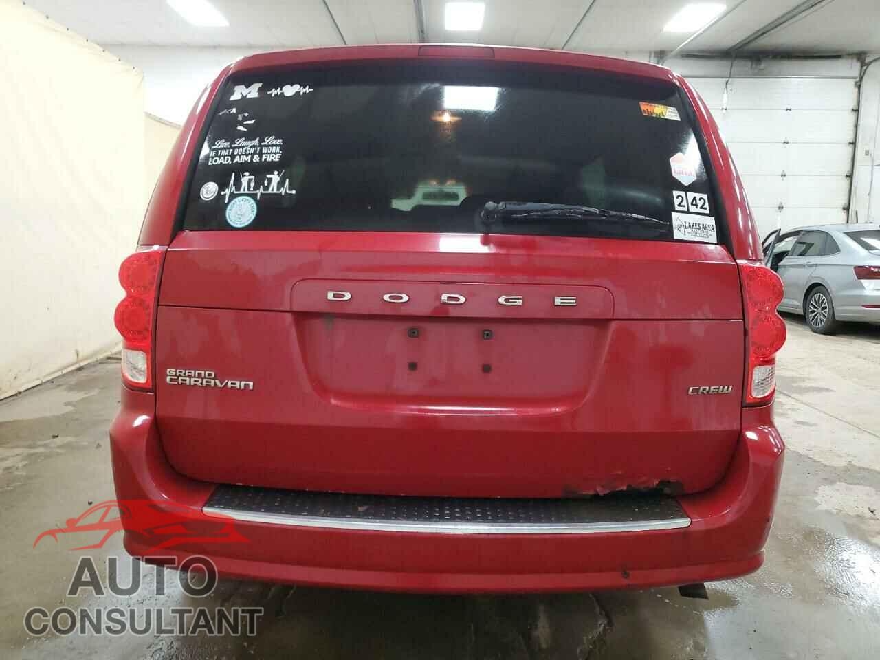 DODGE CARAVAN 2012 - 2C4RDGDG9CR159153