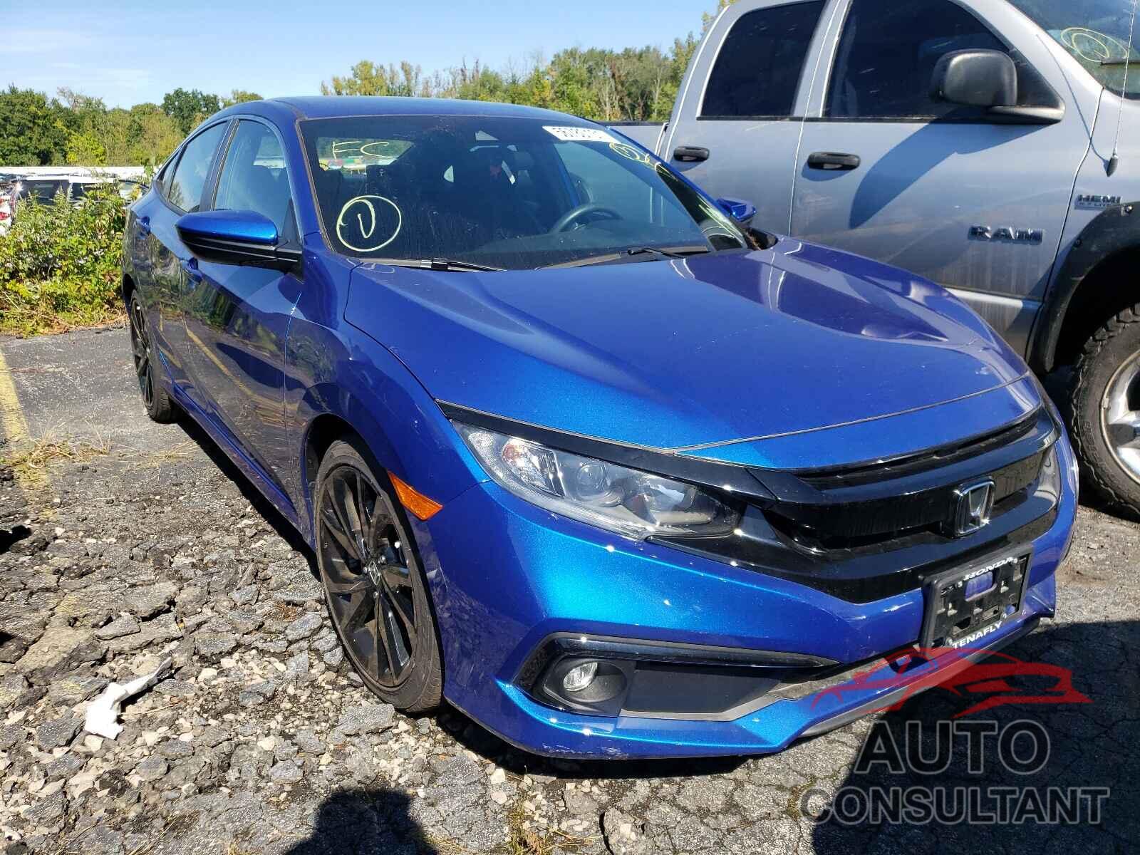 HONDA CIVIC 2019 - 2HGFC2F89KH553076