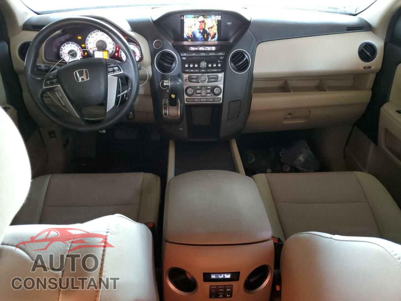 HONDA PILOT 2013 - 5FNYF4H44DB054375