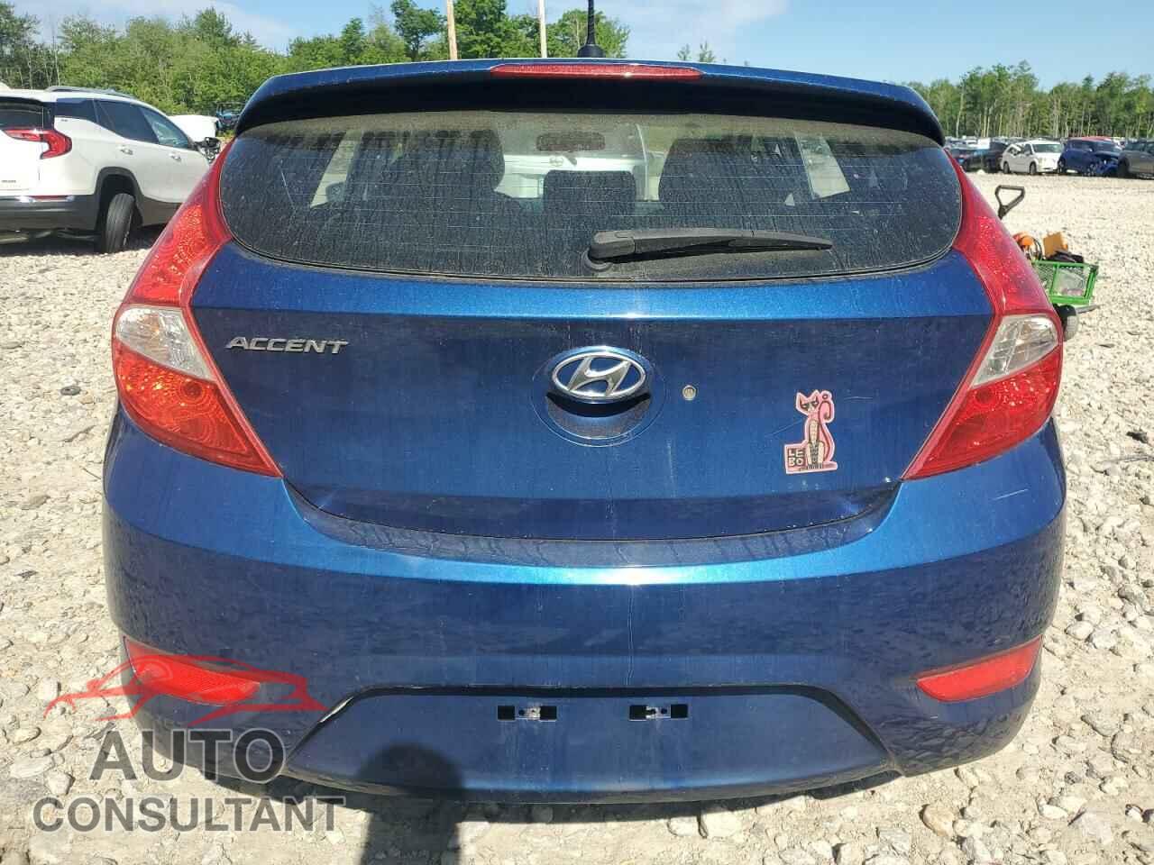 HYUNDAI ACCENT 2016 - KMHCU5AE0GU240558