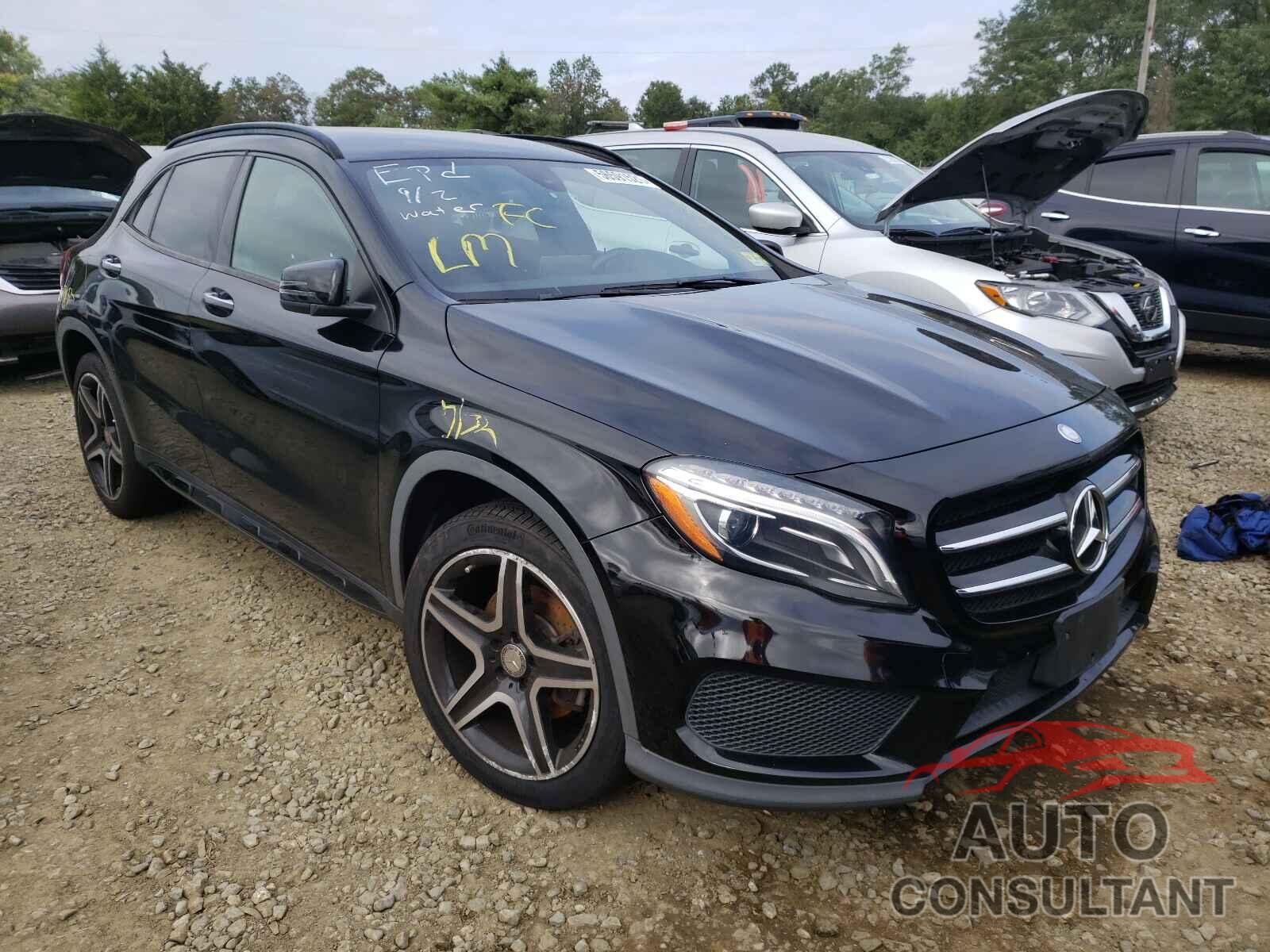 MERCEDES-BENZ GLA-CLASS 2016 - WDCTG4GB4GJ245616