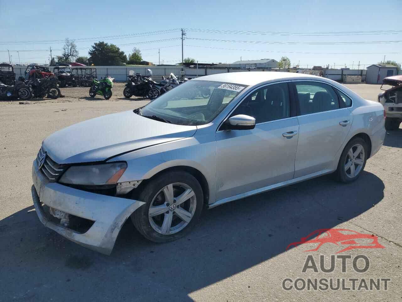 VOLKSWAGEN PASSAT 2013 - 1VWBH7A34DC094226
