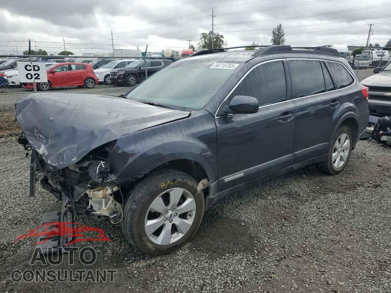 SUBARU OUTBACK 2012 - 4S4BRBKC3C3268461
