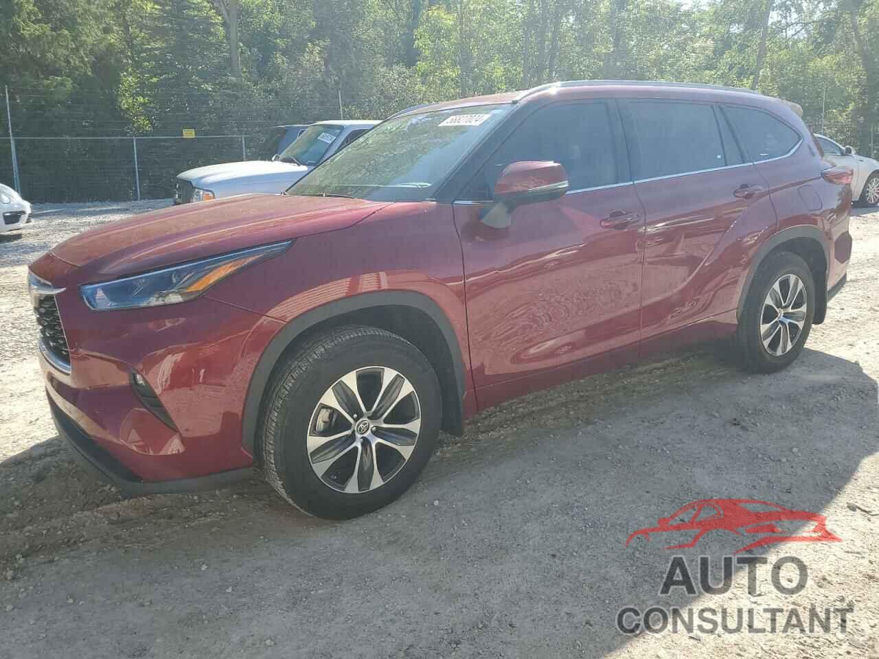 TOYOTA HIGHLANDER 2022 - 5TDGZRBH8NS574250