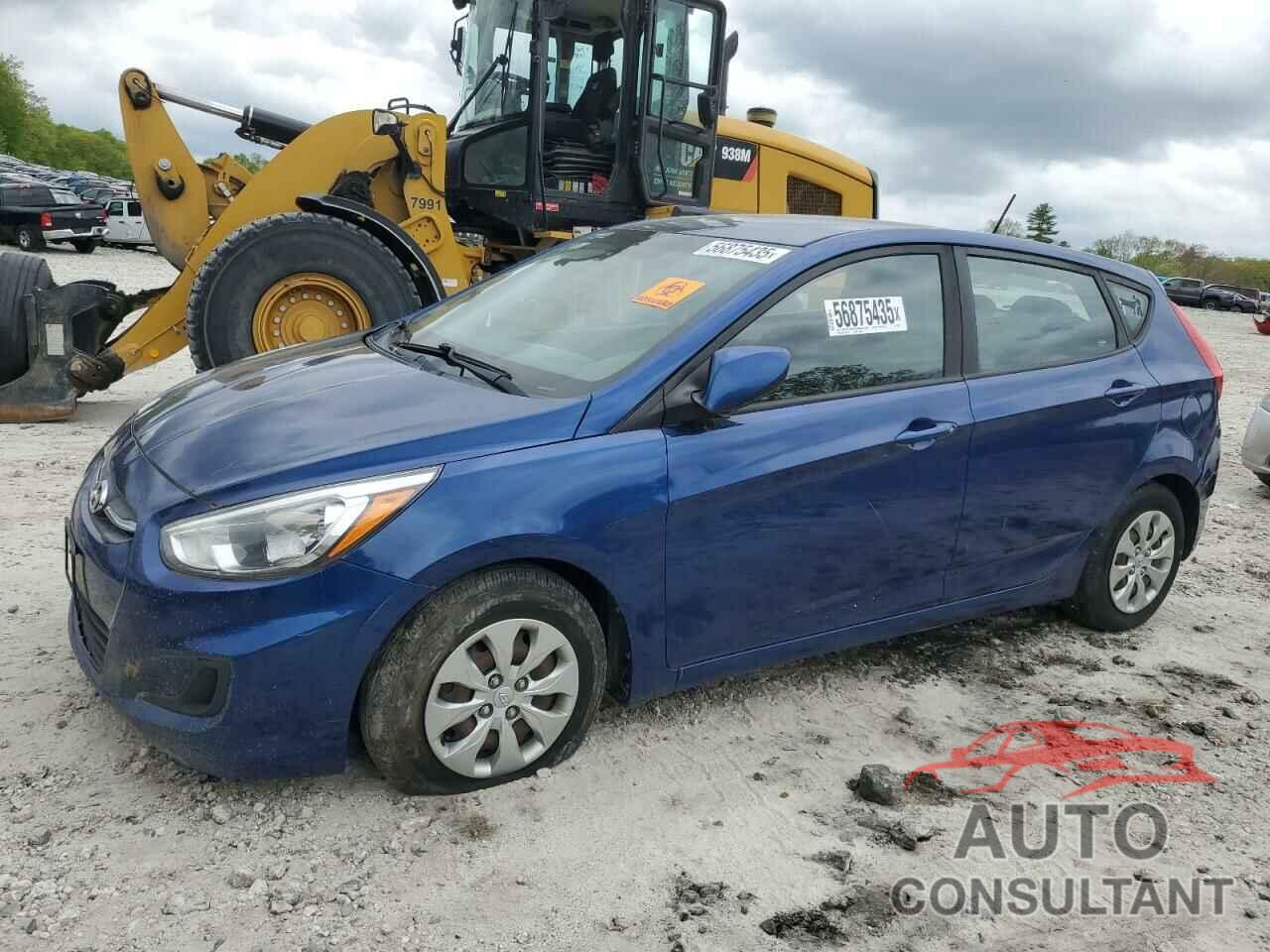 HYUNDAI ACCENT 2017 - KMHCT5AE8HU324602
