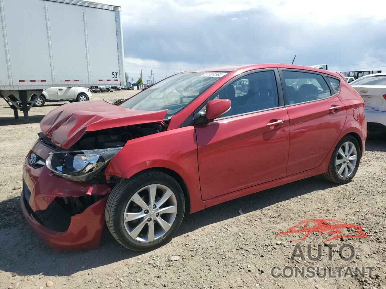 HYUNDAI ACCENT 2013 - KMHCU5AE7DU085888