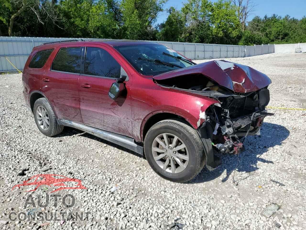 DODGE DURANGO 2017 - 1C4RDJAG6HC611593