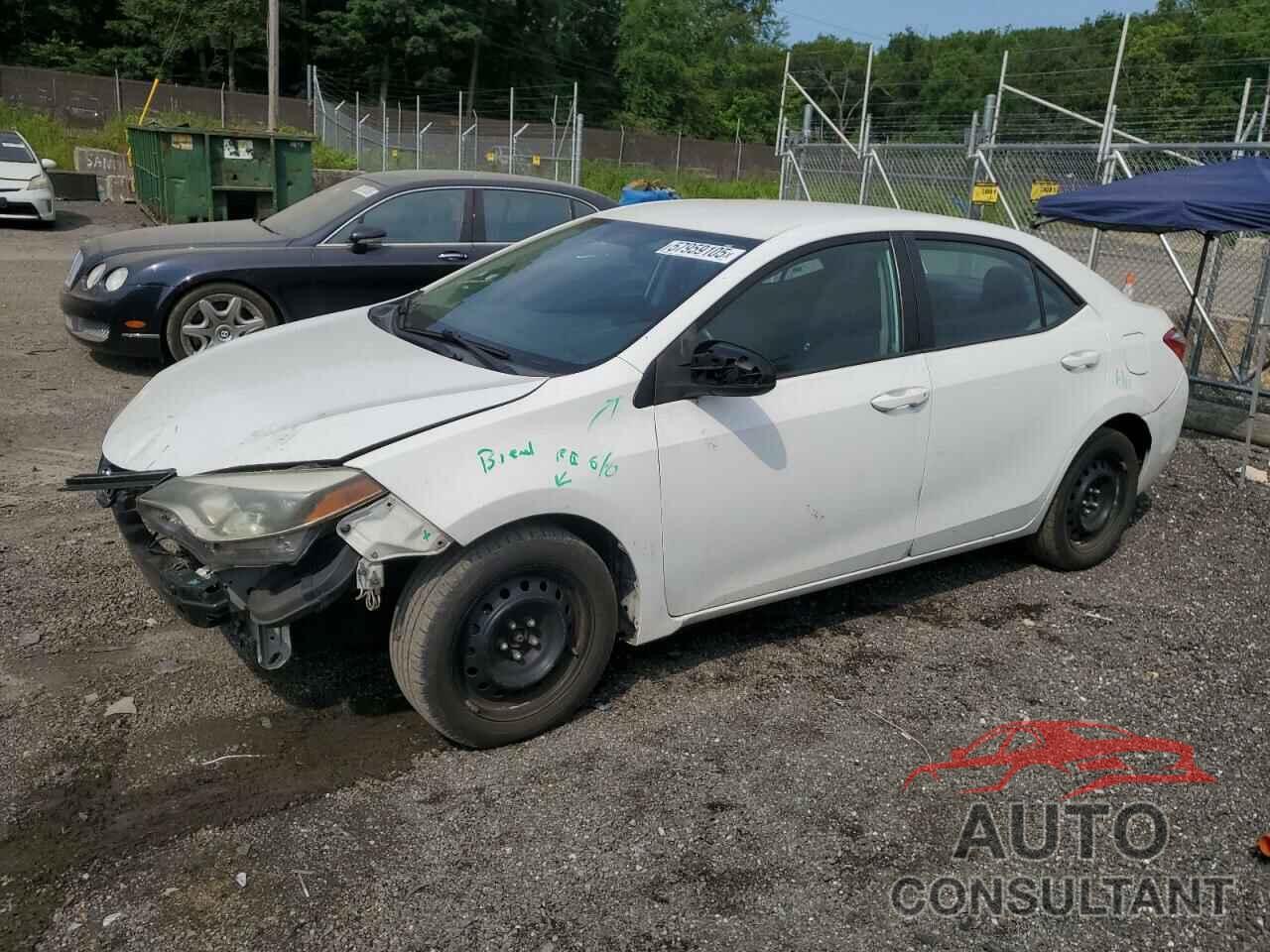 TOYOTA COROLLA 2016 - 5YFBURHE5GP445755