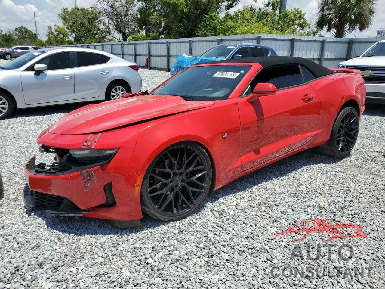 CHEVROLET CAMARO 2019 - 1G1FB3DSXK0124001