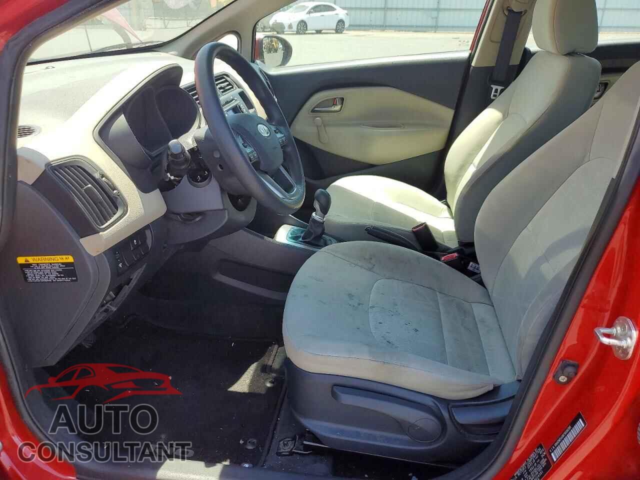 KIA RIO 2012 - KNADM5A36C6016391