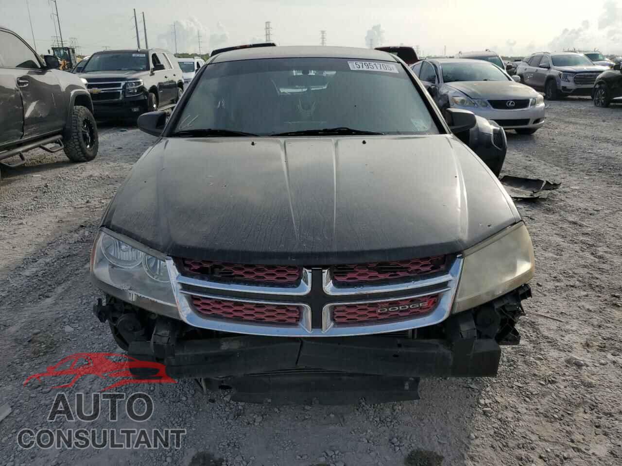 DODGE AVENGER 2013 - 1C3CDZAB1DN711502