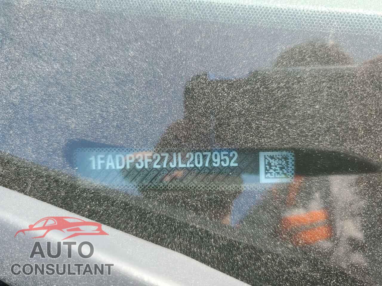 FORD FOCUS 2018 - 1FADP3F27JL207952