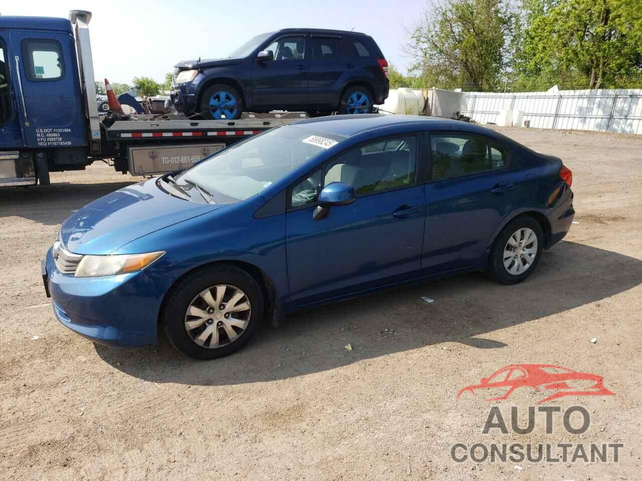 HONDA CIVIC 2012 - 2HGFB2F40CH022009
