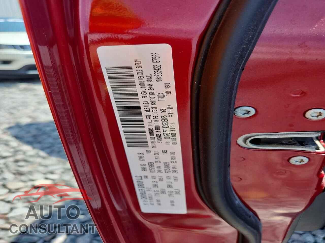 DODGE RAM 1500 2012 - 1C6RD7FT4CS238875