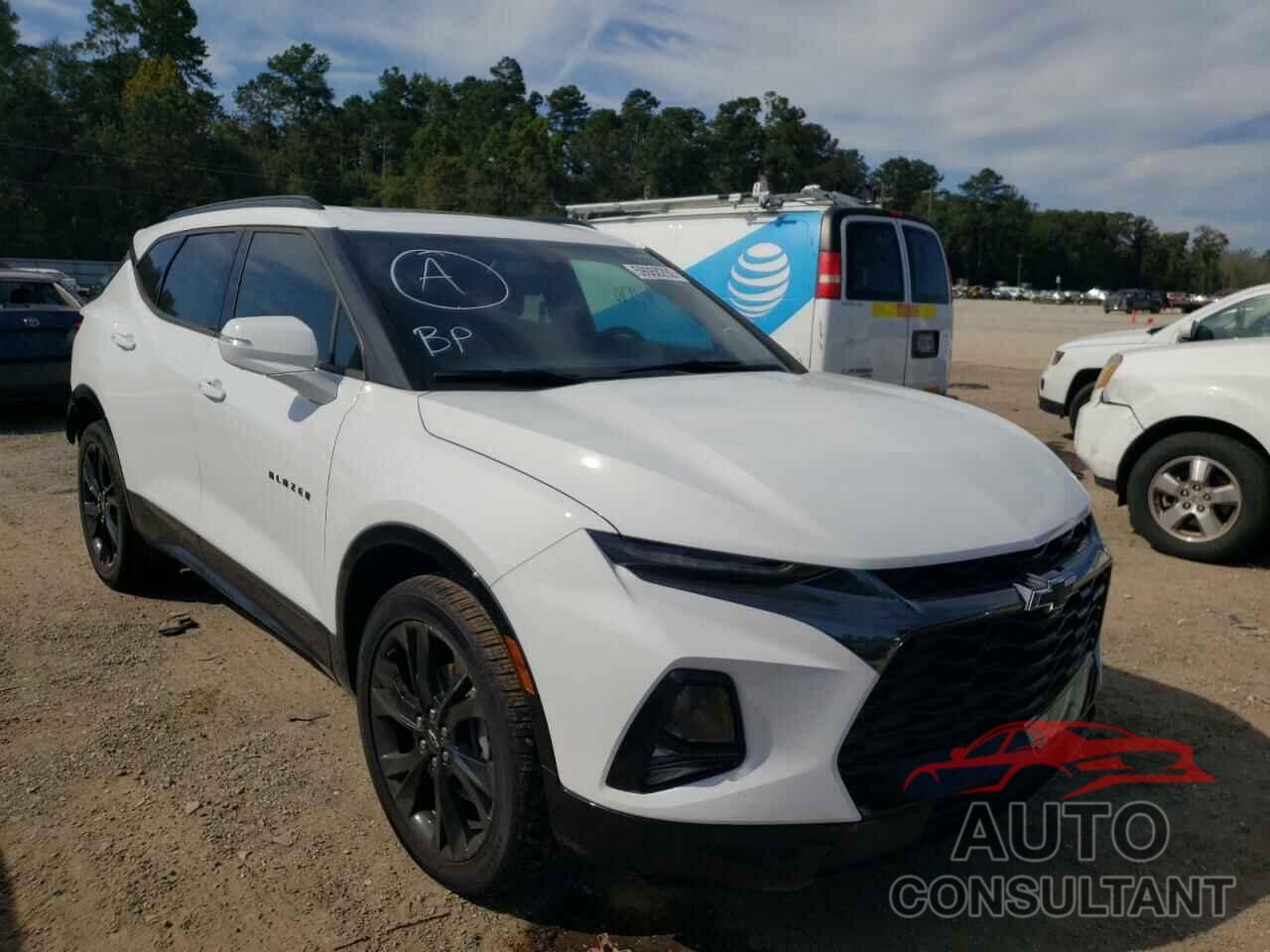 CHEVROLET BLAZER 2019 - 3GNKBERS7KS698744