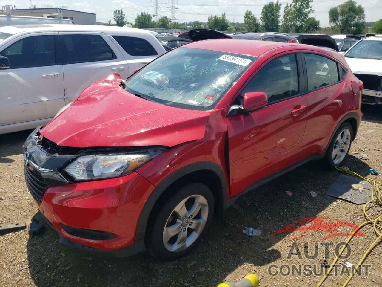 HONDA HR-V 2016 - 3CZRU6H30GM707422