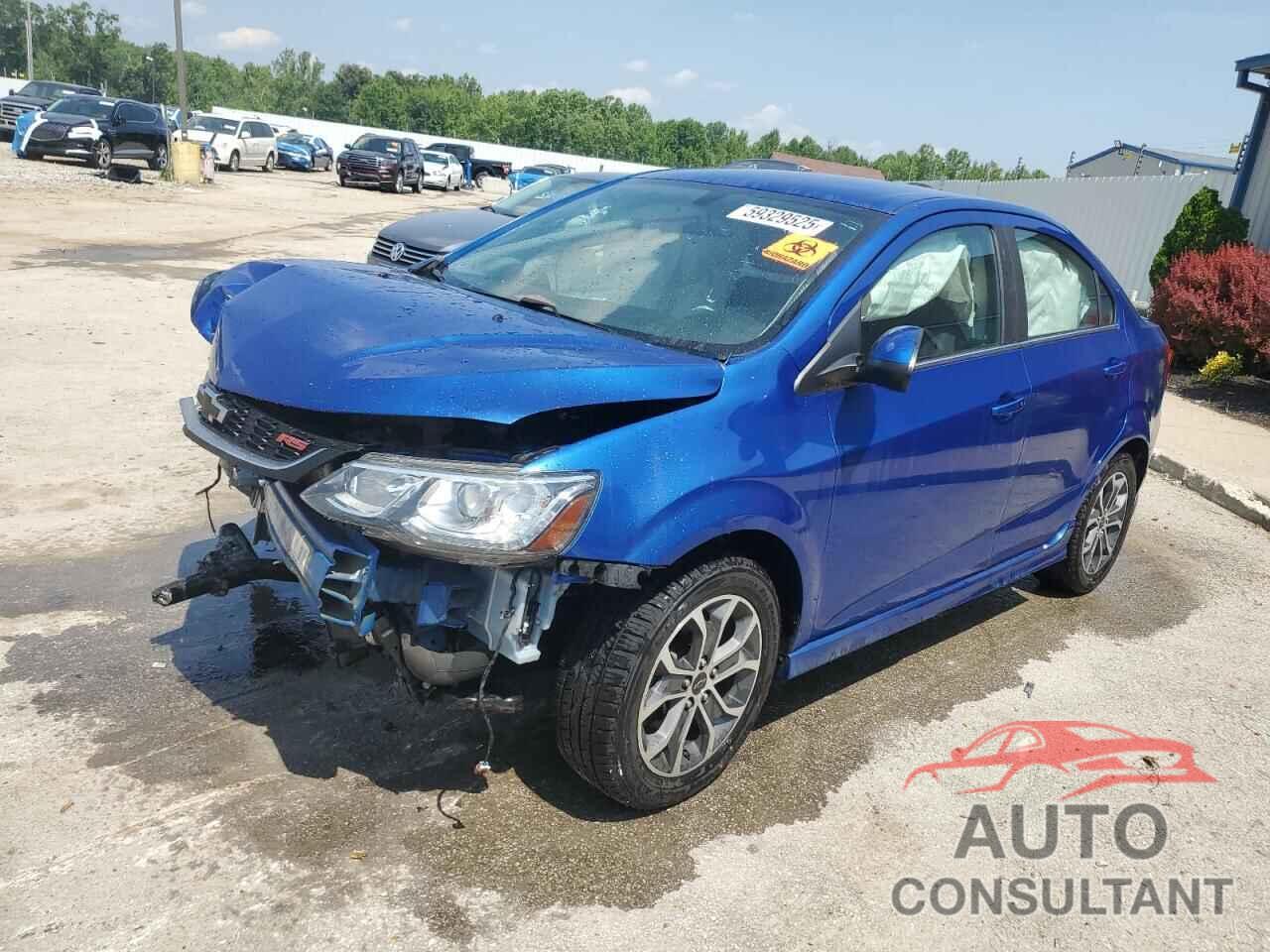 CHEVROLET SONIC 2020 - 1G1JD5SB3L4136066