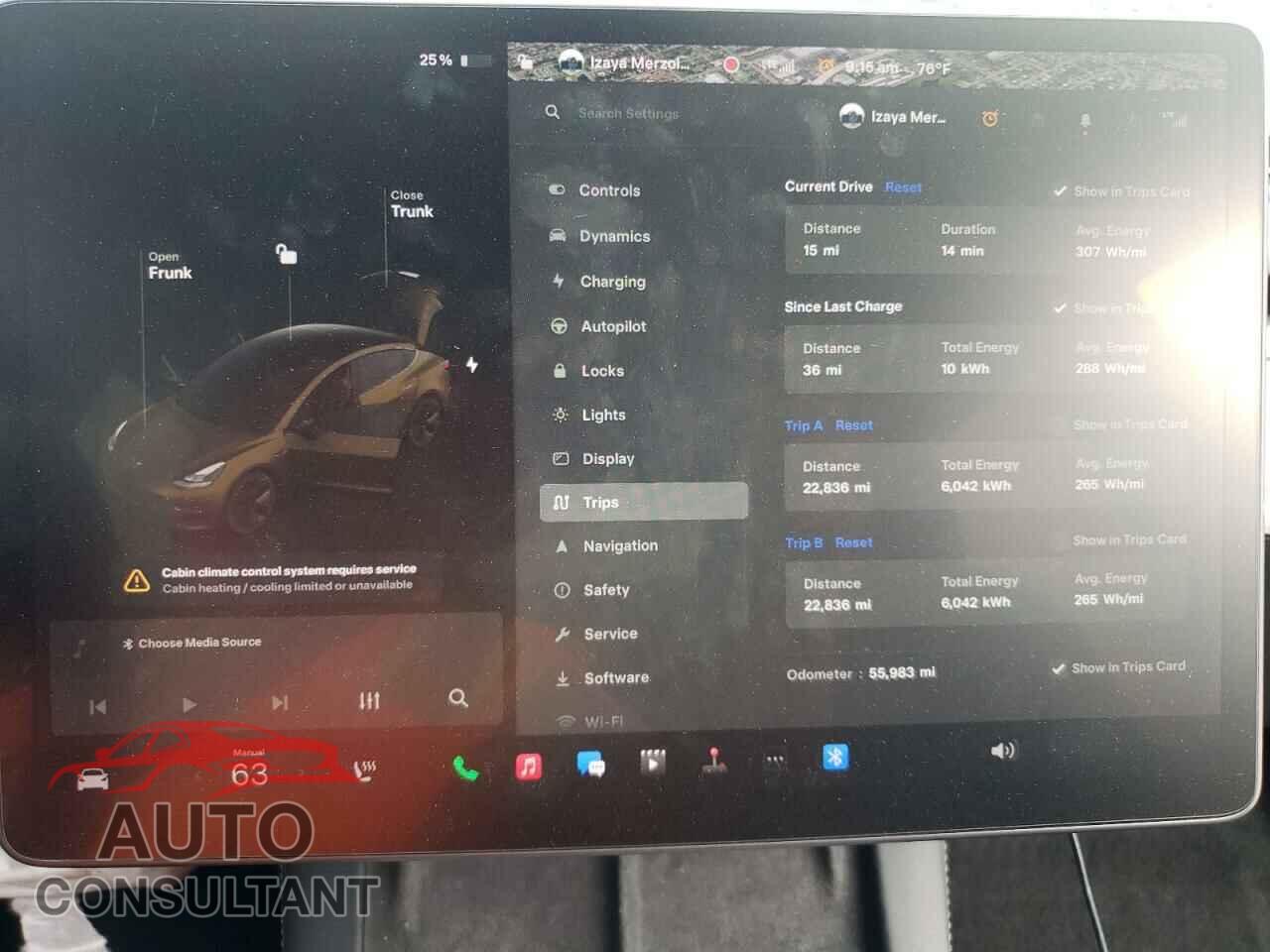 TESLA MODEL 3 2021 - 5YJ3E1EA7MF087280