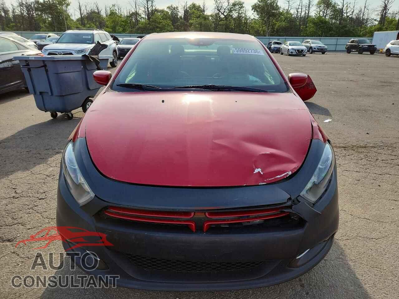 DODGE DART 2013 - 1C3CDFBA6DD268080
