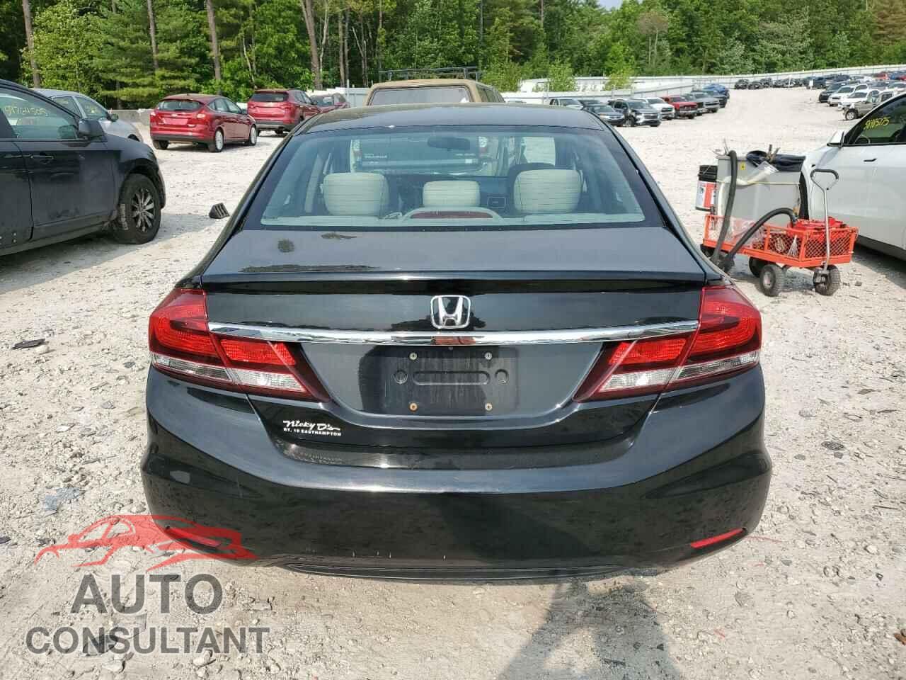 HONDA CIVIC 2013 - 19XFB2F57DE261352