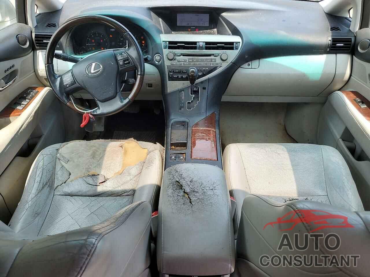 LEXUS RX350 2010 - 2T2BK1BA7AC064599
