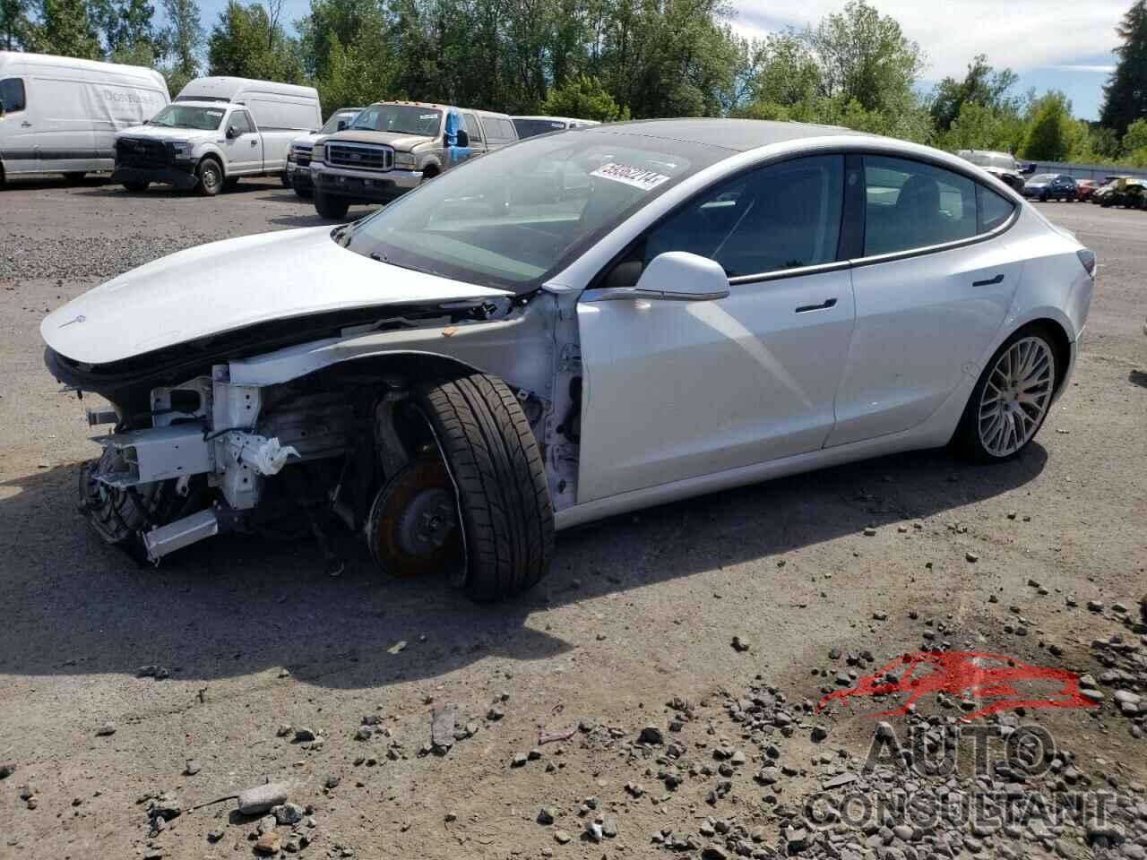 TESLA MODEL 3 2020 - 5YJ3E1ECXLF722461