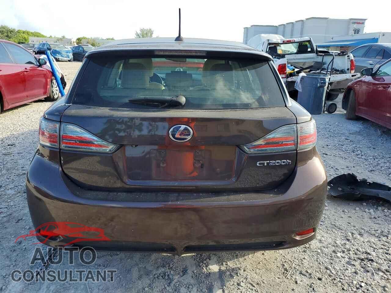 LEXUS CT 200 2012 - JTHKD5BH5C2052115