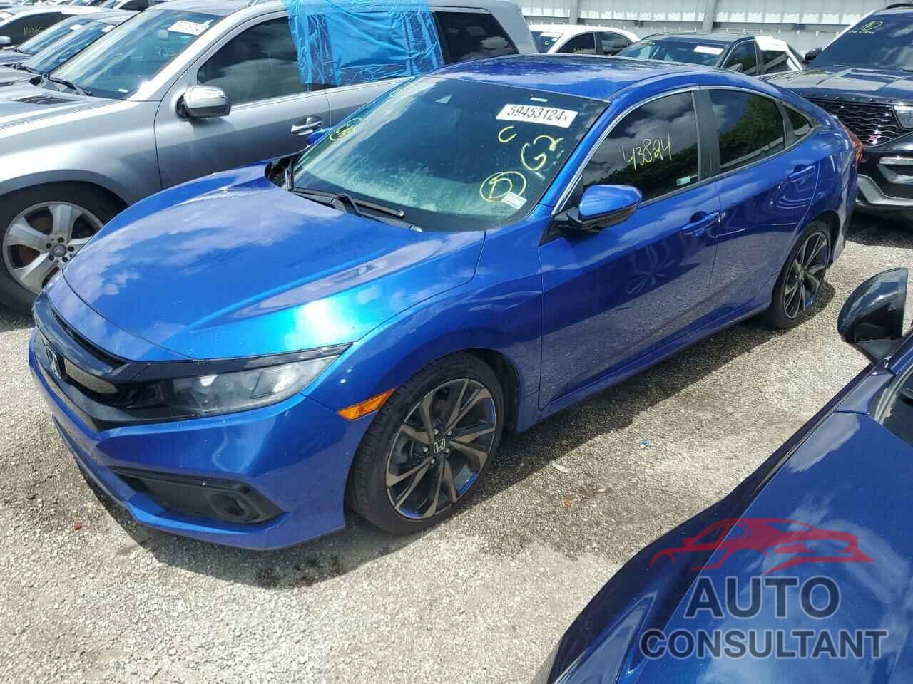 HONDA CIVIC 2019 - 2HGFC2F83KH576708