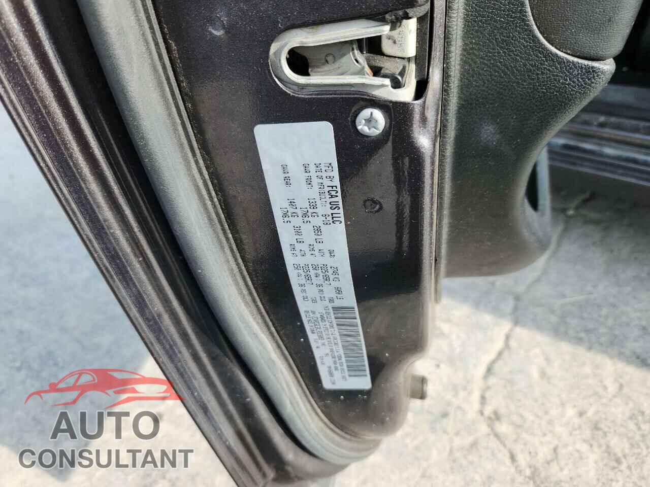 DODGE CARAVAN 2018 - 2C4RDGEGXJR336093