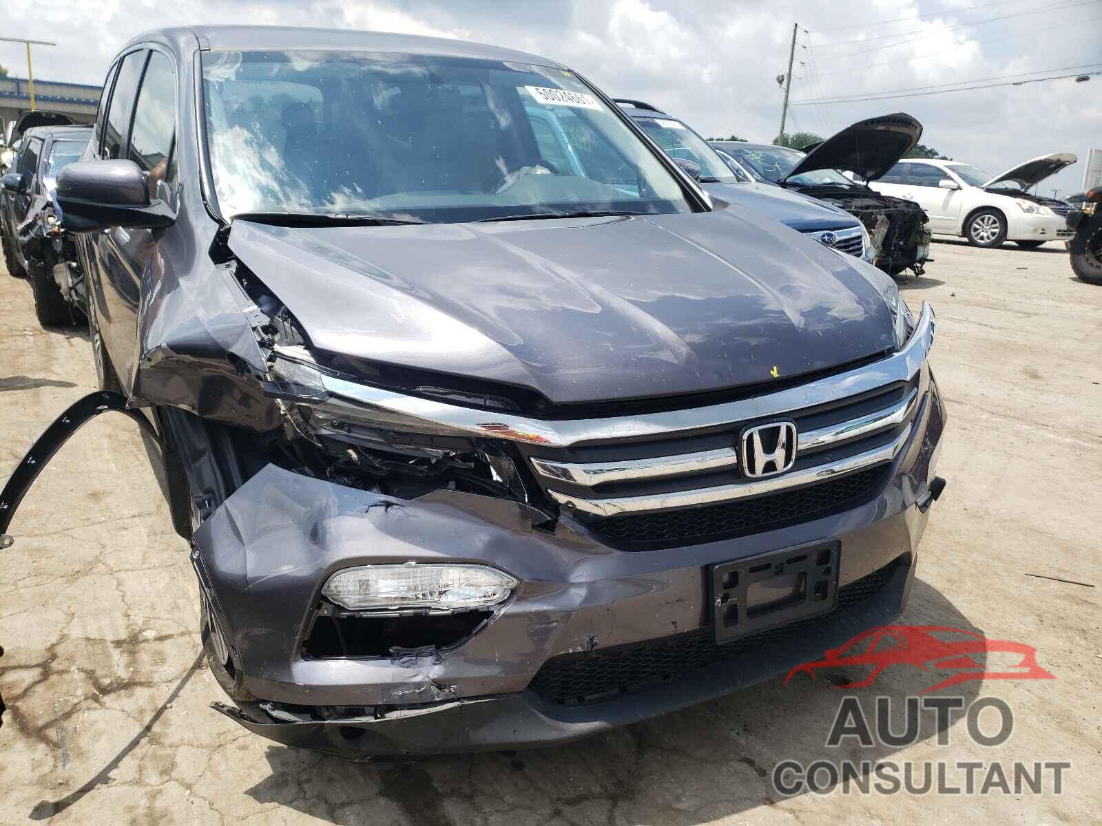 HONDA PILOT 2017 - 5FNYF6H38HB027625