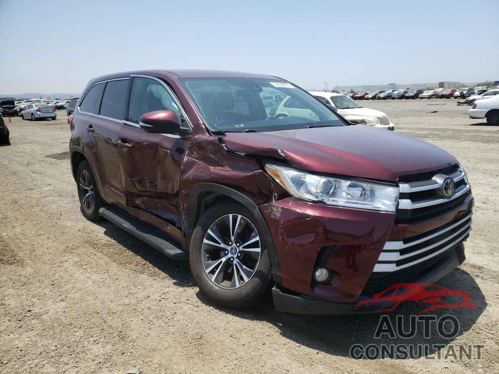 TOYOTA HIGHLANDER 2017 - 5TDZZRFH1HS200618