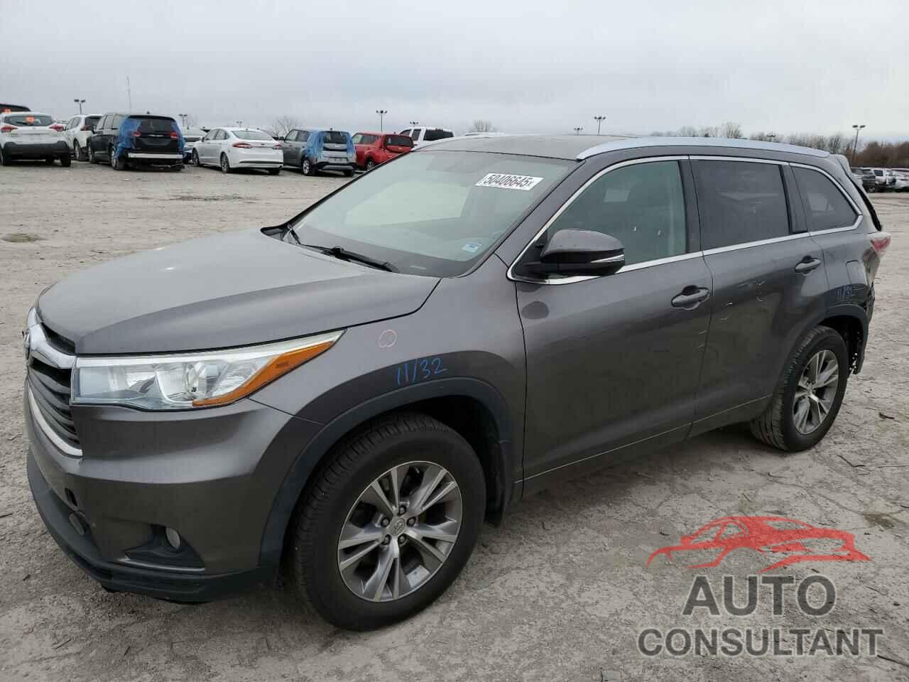 TOYOTA HIGHLANDER 2015 - 5TDJKRFH3FS121868
