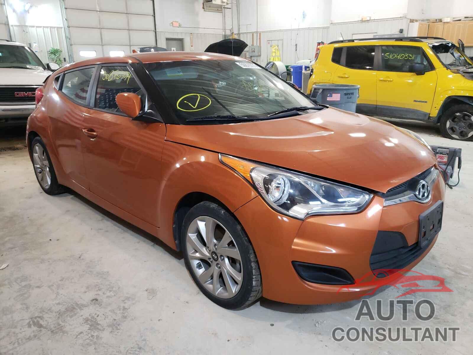 HYUNDAI VELOSTER 2016 - KMHTC6AD7GU301646