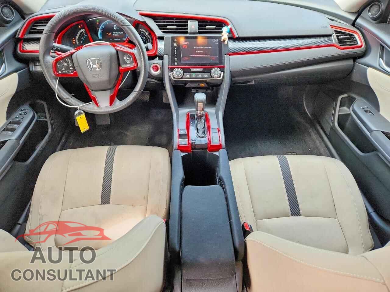 HONDA CIVIC 2017 - 19XFC2F77HE212477