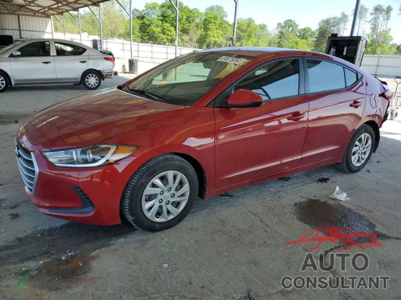 HYUNDAI ELANTRA 2017 - KMHD74LF7HU370821