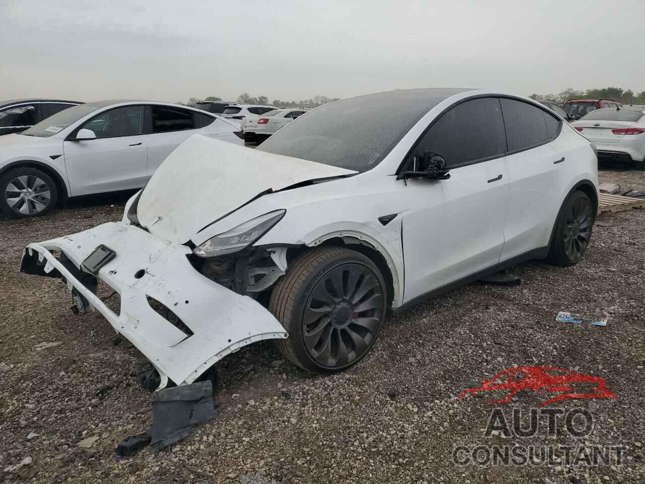 TESLA MODEL Y 2020 - 5YJYGDEFXLF034455