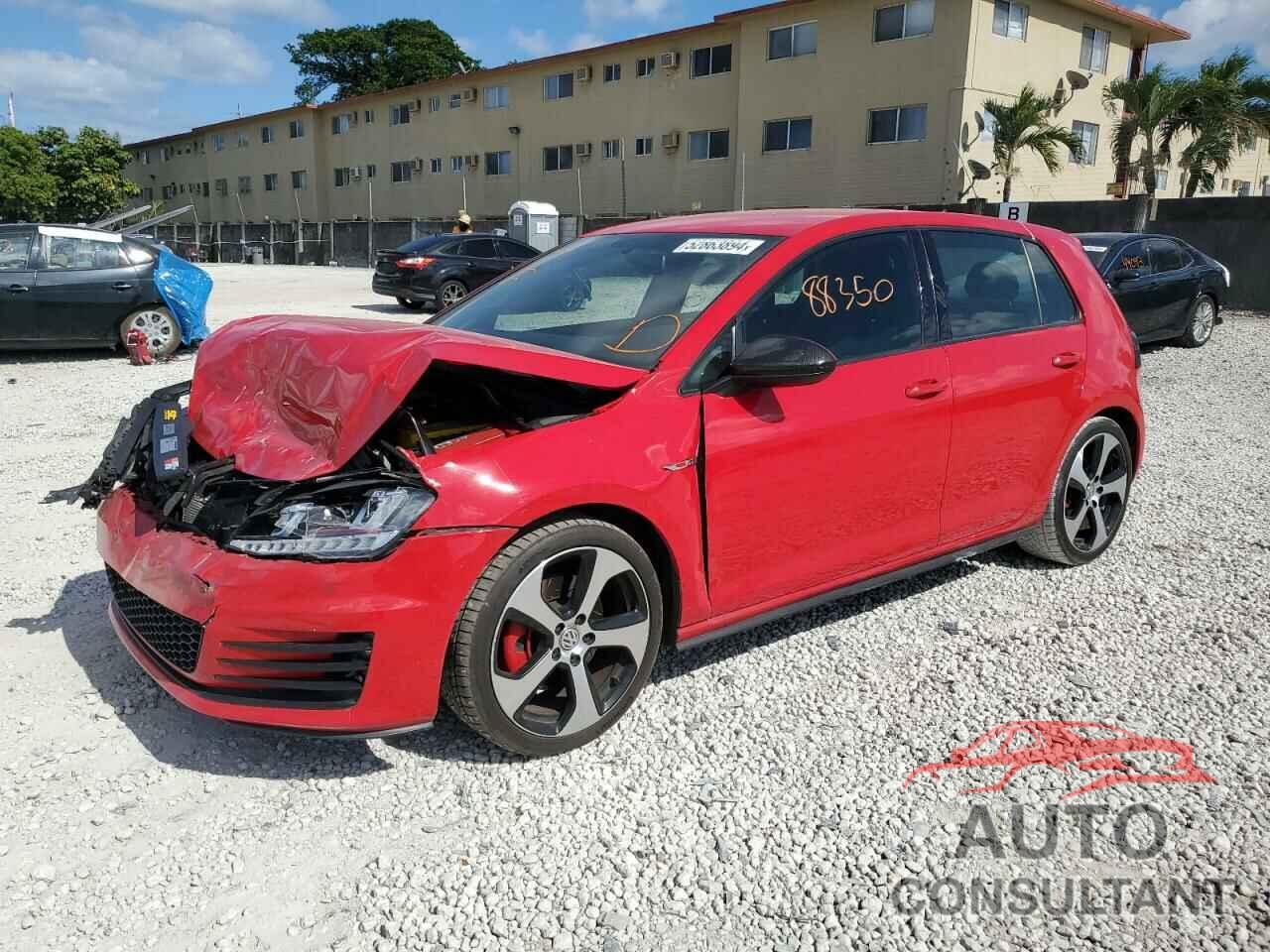 VOLKSWAGEN GTI 2017 - 3VW4T7AU3HM014144