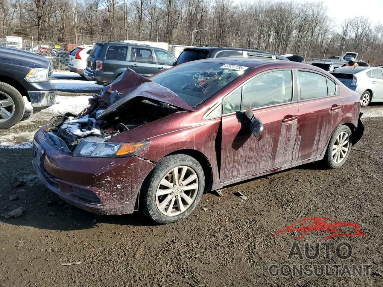 HONDA CIVIC 2012 - 19XFB2F82CE388227