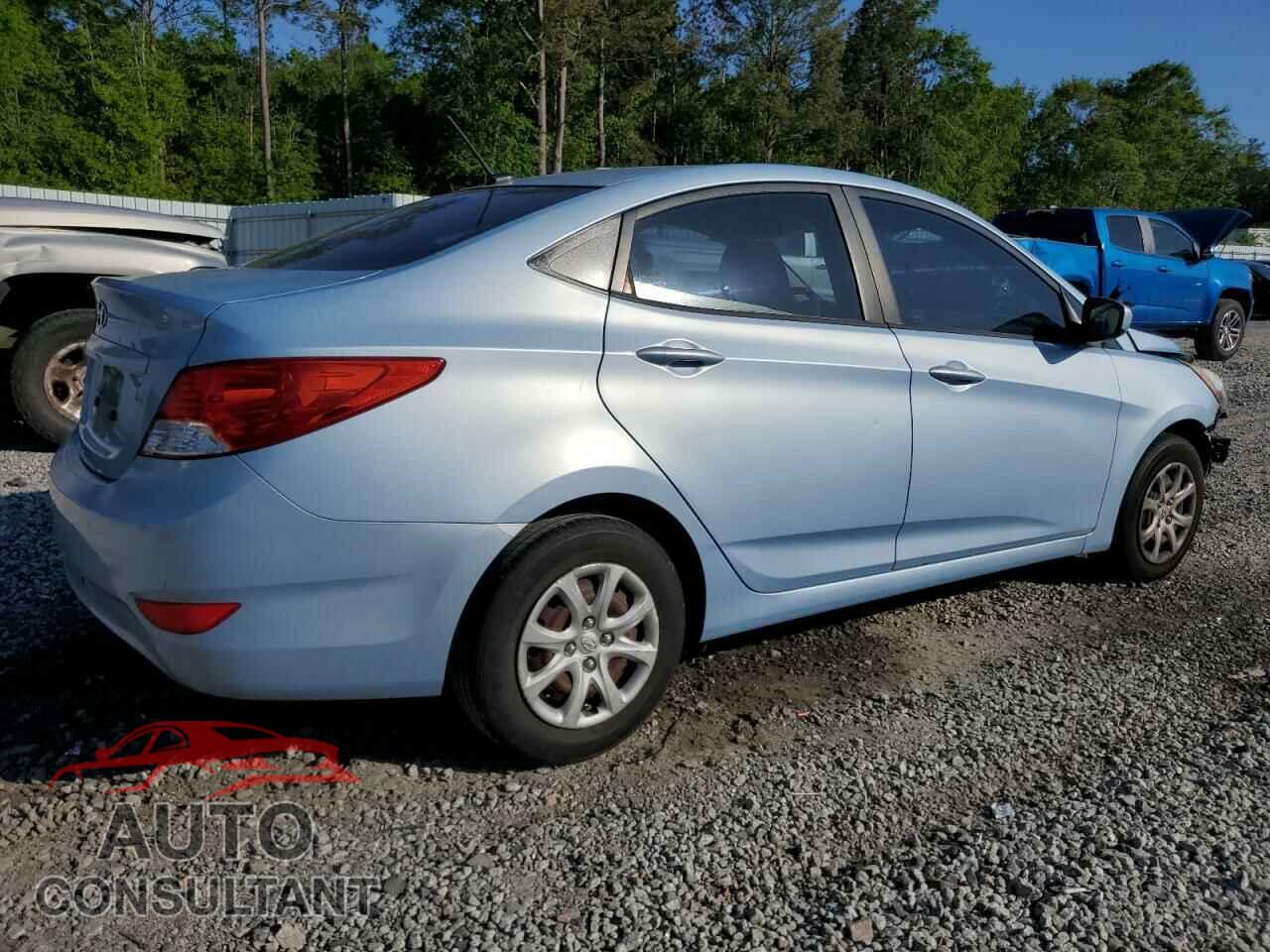 HYUNDAI ACCENT 2013 - KMHCT4AEXDU420185